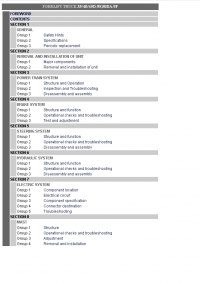 repair manual Hyundai Forklift Truck 35/40/45D-9F, 50DA-9F Service Manual PDF