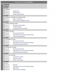 repair manual Hyundai Forklift Truck 22/25/30/32B-7 Service Manual PDF