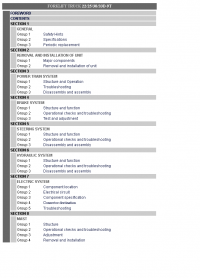 repair manual Hyundai Forklift Truck 22/25/30/33D-9T Service Manual PDF