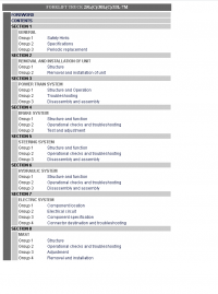 repair manual Hyundai Forklift Truck 25L(C), 30L(C) 33L-7M Service Manual PDF