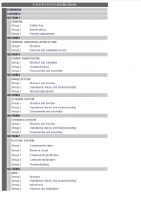 repair manual Hyundai Forklift Truck 25L/30L/33L-9A Service Manual PDF