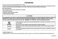 repair manual Hino Diesel Engines 6, 4 Cylinders 2005 Owner’s Manual PDF