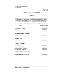 repair manual Doosan Lift Trucks B20S-3, B25S-3, B30S-3 Operation & Maintenance Manual PDF