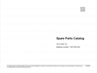 spare parts catalog ZF 16S 2220 TO Spare Parts Catalog PDF