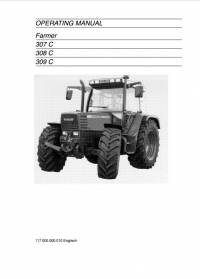 repair manual Fendt Tractor Farmer 307C, 308C, 309C Operating Manual PDF