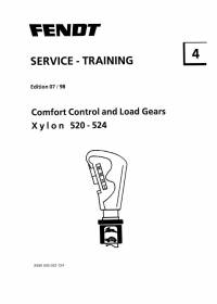 repair manual Fendt Tractor Xylon 520-524 Comfort Control Load Gears Service Training Manual PDF