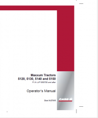 repair manual Case 5120, 5130, 5140 and 5150 Maxxum Tractors PDF Set of Manuals