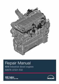 repair manual Man Industrial Diesel Engines D2676 LE521-532 Repair Manual PDF