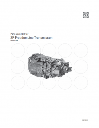 spare parts catalog ZF-FreedomLine Transmission Parts Book PB-0127 PDF
