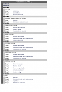 repair manual Hyundai Forklift Truck 60DL/70L-7A Service Manual PDF