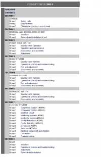 repair manual Hyundai Forklift Truck 250D-9 Service Manual PDF