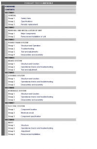 repair manual Hyundai Forklift Truck HDF15/18-5 Service Manual PDF