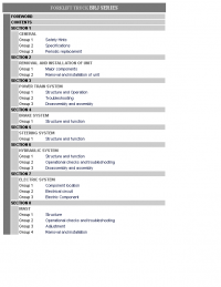 repair manual Hyundai Forklift Truck BRJ Series Service Manual PDF