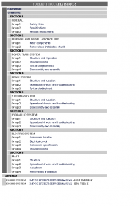 repair manual Hyundai Forklift Truck HLF15/18(C)-5 Service Manual PDF