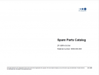 spare parts catalog ZF-SERVOCOM Spare Parts Catalog PDF