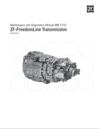 repair manual ZF-FreedomLine Transmission Maintenance and Diagnostics Manual MM-0150