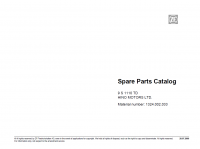 spare parts catalog ZF 9S 1110 TD FORCE HINO LTD Spare Parts Catalog PDF