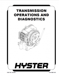 repair manual ZF WG-161TRANSMISSION Operations and Diagnostics Manual PDF