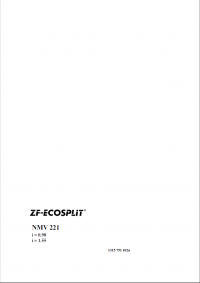 repair manual ZF NMV221 Technical Manual PDF