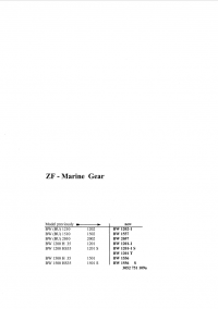 repair manual ZF Marine Gear BW1502-2002 Manual PDF