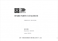 spare parts catalog ZF FRIEDRICHSHAFEN AG 16S 221 Spare Parts Catalogue PDF