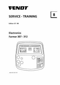 repair manual Fendt Tractor Farmer 307-312 Service Training Manual PDF