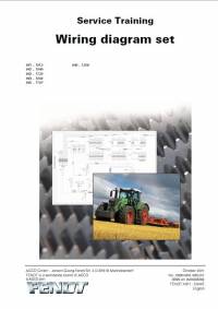 repair manual Fendt Tractor 900 Vario Wiring Diagram Set Service Training Manual PDF