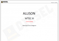 Diagnostic Software Allison WTEC III Electrical Circuit Diagram (Trans ID #2) PDF