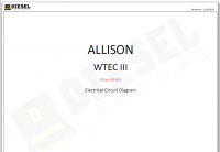 Diagnostic Software Allison WTEC III Electrical Circuit Diagram PDF