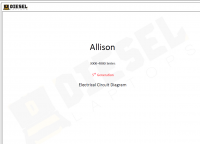 Diagnostic Software Allison 3000-4000 Series 5th Generation Electrical Circuit Diadram PDF