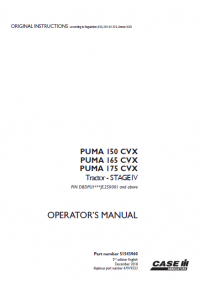 repair manual CASE 150CVX 165CVX 175CVX ST4 PDF Operators manuals