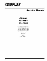 repair manual Caterpillar Telehandler TL1055C, TL1255C Service Manual PDF