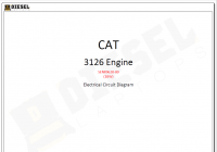 Diagnostic Software CAT 3126 Engine Electrical Circuit Diagram PDF