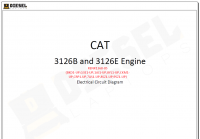 Diagnostic Software Cat 3126B and 3126E Engine Electrical Circuit Diagram PDF