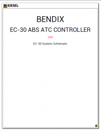 Diagnostic Software BENDIX EC-30 ABS ATC Controller System Schemes PDF