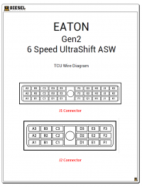 Diagnostic Software EATON Gen2 6-Speed Autoshift ASW TCU Wire Diagram PDF