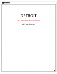 Diagnostic Software Detroit VERTICAL AND HORIZONTAL ATD DRAWING ATD Wire Diagram PDF