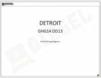 repair manual Detroit GHG14 DD13 ECM Wiring Diagram PDF