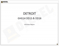 Diagnostic Software Detroit GHG14 DD15 and DD16 ECM Wire Diagram PDF