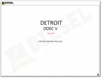 Diagnostic Software Detroit DDEC V Series 60 Vehicle Interface Harness PDF