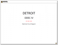Diagnostic Software Detroit DDEC IV MY 2002 2003 Electrical Circuit Diagram PDF