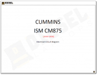 Diagnostic Software CUMMINS ISM CM875 (2003-2006) Electrical Circuit Diagram PDF