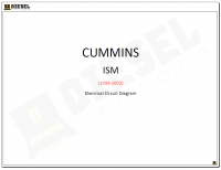 Diagnostic Software CUMMINS ISM (1999-2002) Electrical Circuit Diagram PDF
