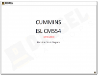 Diagnostic Software Cummins ISL CM554 (1998-2003) Electrical Circuit Diagram PDF