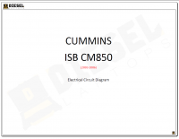 Diagnostic Software Cummins ISB CM850 (2003-2006) Electrical Circuit Diagram PDF