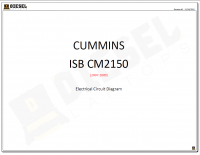 Diagnostic Software Cummins ISB CM2150 (2007-2009) Electrical Circuit Diagram PDF
