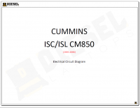 Diagnostic Software Cummins ISC/ISL CM850 (2003-2006) Electrical Circuit Diagram PDF