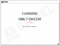 Diagnostic Software Cummins ISB6.7 CM2150 (2007-2009) Electrical Circuit Diagram PDF