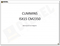 Diagnostic Software Cummins ISX-15 CM2350 Electrical Circuit Diagram PDF