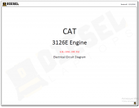 Diagnostic Software Cat 3126E Engine G3E,CKM,CRP,9SZ Electrical Citruit Diagram PDF